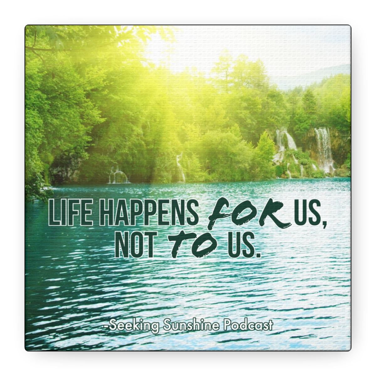 Life Happens Canvas